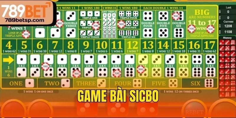 Game Bài Sicbo 789bet - Cách Chơi Và Các Thuật Ngữ Chiến Thắng